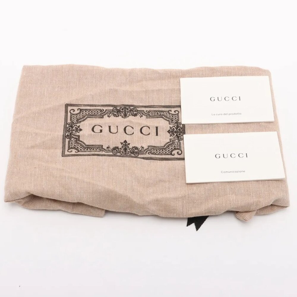 Gucci GG Marmont Leather Chain Shoulder Bag Black 443497 2-way - COA included - Picture 11 of 11